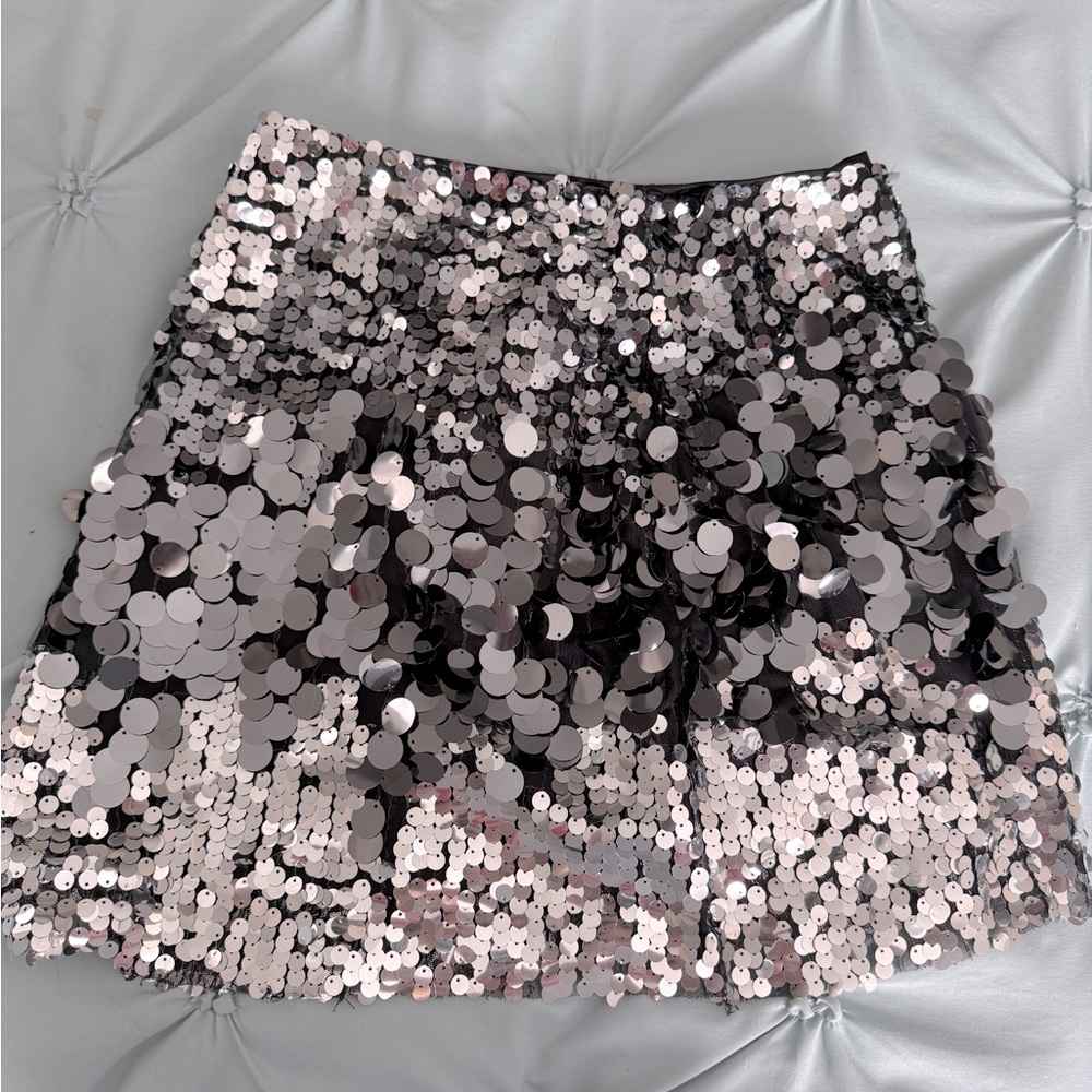 Sequin skirt